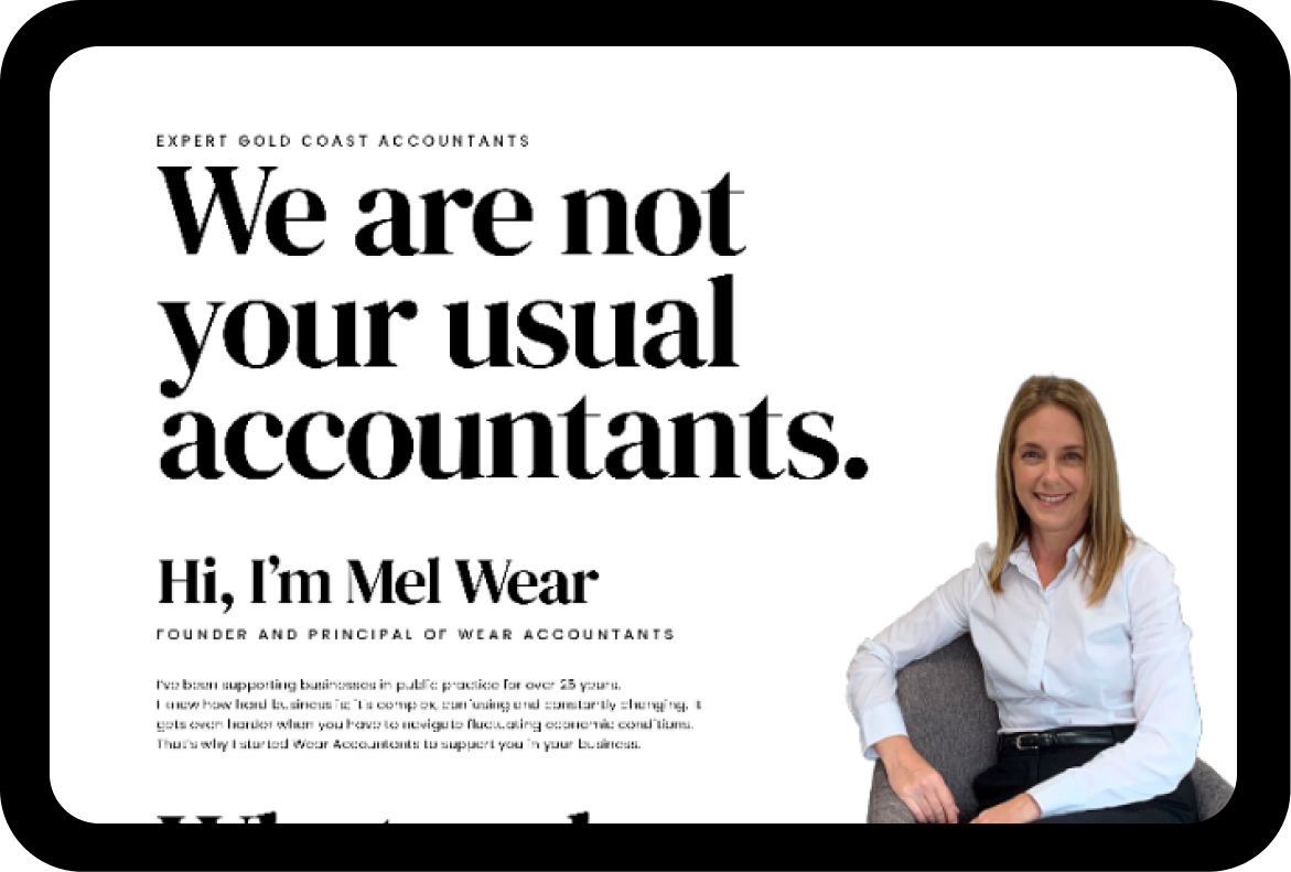 Wear Accountants Website